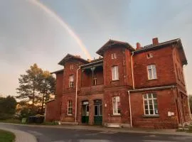 Privatzimmer ohne Komfort im historischen Bahnhof Lalendorf