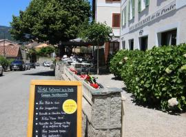 Hotel Restaurant de la Poste，位于Aullène的酒店