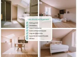 Quiétude-Loft neuf-Clim & Parking