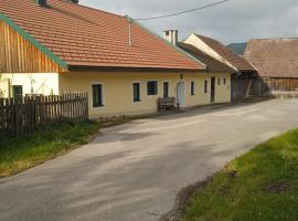Ferienwohnung Großleiten Alm，位于拉本的酒店