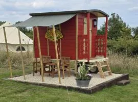 Restored circus wagon
