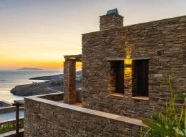 Dolce Villa Tinos - Kardiani - Stone & Sunset Views