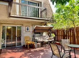 Townhouse with a Private Patio
