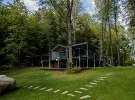 Wyspa Ciernie - Dom nad jeziorem z sauną i jacuzzi