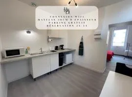 T1 Bis appartement B3 30m2 Cosy 7min à pieds des Gares