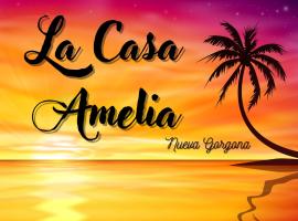 La casa Amelia Nueva Gorgona，位于新戈尔戈纳的公寓式酒店