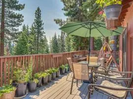 1 Mi to Beach Peaceful Tahoe Vista Home with Decks!