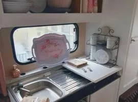 übernachtung in unserem Wohnwagen