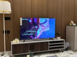 شقة استديو تصميم أنيق وهادئ العقيق بدخول ذاتي