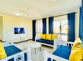 Elna's Nyali - Work & Unwind - Pool, Sea Views, AC & Fast Wi-Fi，位于蒙巴萨的酒店