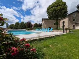 Gîte confortable avec piscine chauffée, pour 23 pers., idéal pour familles et amis - FR-1-582-101