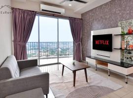 Cozy Sunset View High Floor Condo with Free WiFi Netflix，位于太平的酒店