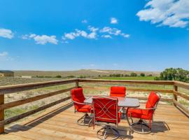 Mountain-View Retreat in Lander with Private Yard!