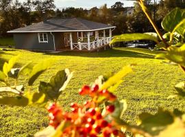 Pirties namelis Paliekys，位于Lekėčiai的带热水浴缸的酒店