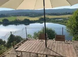 La Rose du Lac - Ancienne ferme avec vue panoramique sur le lac de l'Abbaye
