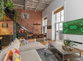 NY Style Uptown Loft with Panoramic View