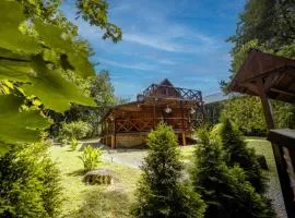 Klimatyczna Willa z bali na Roztoczu