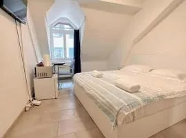 City center room with private external bathroom