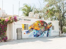 Tortuga LAS COLORADAS，位于Yuluc的酒店
