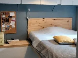 Chambre indépendante chez l'habitant avec salle de bain privée