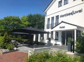 Hotel Garni Nordseejuwel，位于霍鲁梅尔希尔的酒店