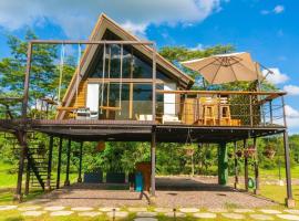 Glamping Villas del Llano，位于比亚维森西奥的酒店