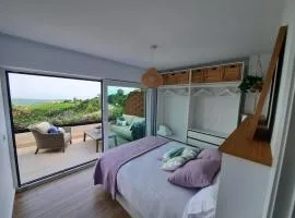 Vistas al mar y con jardín - Casa Abelia