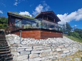 Hytte Gaustablikk，位于Gaustablikk的带热水浴缸的酒店