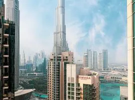 Downtown Dubai - Burj Khalifa & Dubai Fountain views - 29 Boulevard - BOHO Luxury 1BR