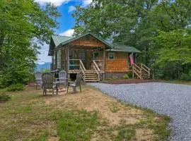 Updated cabin nestled on 10 acres in the woods, breathtaking Blue Ridge Mountain views