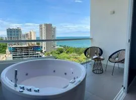 Apartamento con Jacuzzi vista al mar
