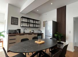 B2 L I Premium I Rainshower I Wasch I Smart TV I P I Zentral，位于Mettingen的酒店