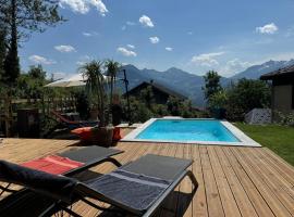 LE MOULIN DE NAVETTE - La Roue，位于Aigueblanche的酒店