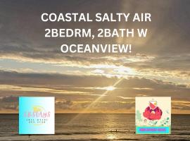 Coastal Salty Air 2bedrm 2bath W Ocean Views!，位于珀斯的公寓式酒店