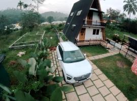 Hill View 'A' Frame 2BHK Villa- Wayanad，位于维特利的酒店