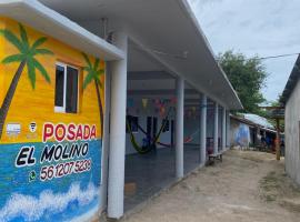 Posada El Molino，位于Barra de la Cruz的酒店