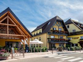 Best Western Plus Au cheval Blanc à Mulhouse，位于巴德尚的酒店