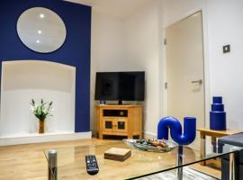 New- Modern 2br Apt Wifi Sleep5 City Centre，位于谢菲尔德的公寓式酒店