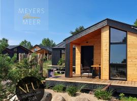 Werder Chalet -- WOLKE 7 -- Ostsee-Strand 150m I Sauna I eKamin I Tiny House für 2 Personen I by "Meyers am Meer"，位于博伊恩斯多夫的小屋