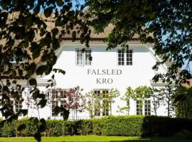Falsled Kro，位于Millinge的带按摩浴缸的酒店