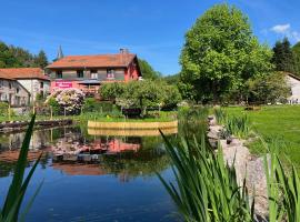 玫瑰园旅馆及餐厅，位于Grandrupt的浪漫度假酒店