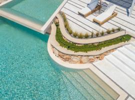 NeRó Villas Lefkada，位于苏卡雷斯的带按摩浴缸的酒店