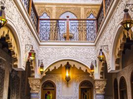 里亚德西迪法塔赫酒店，位于拉巴特的摩洛哥传统庭院