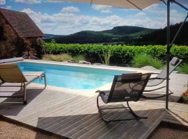 Au cœur des prés，位于Montmort的酒店