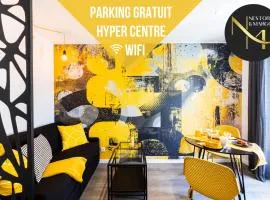 Le Black & Yellow - Appart'Hôtel - Clim - Netflix - Parking Gratuit - Nestor & Margot