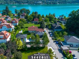 Hotel Garni Seerösl am Wörthersee , Kärnten，位于韦尔特湖畔克伦彭多夫的酒店