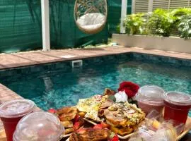 La Kaza' Naïs - Petit Paradis avec Piscine Privée