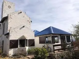 Púrpura Atardecer Hermosa casa de montaña