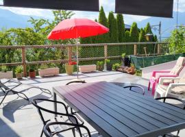 Appartement Randogne avec grande terrasse，位于克莱恩 蒙塔纳的酒店