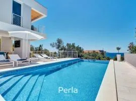 Villa BONAY with pool, jacuzzi and sea view 80m from the beach